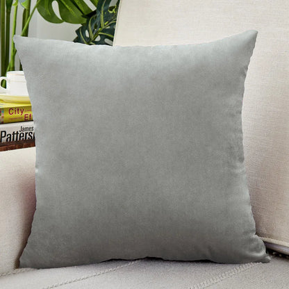 Nordic Velvet Throw Pillow Cover — styling detail