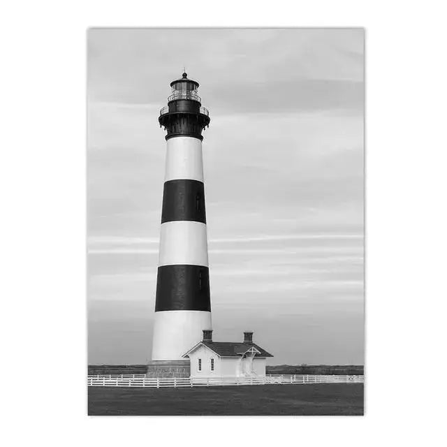 Beach Camper Van Surf Ocean Landscape Canvas Wall Art