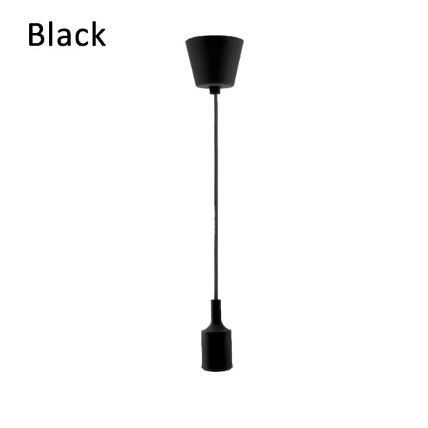Colorful Silicone E27 Pendant