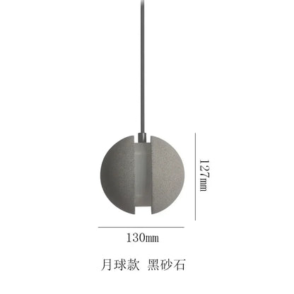 Concrete Stone Pendant Light