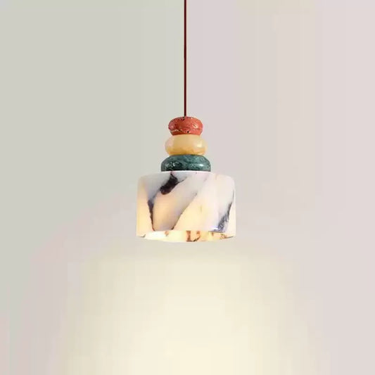 Calacatta Marble Stone Pendant