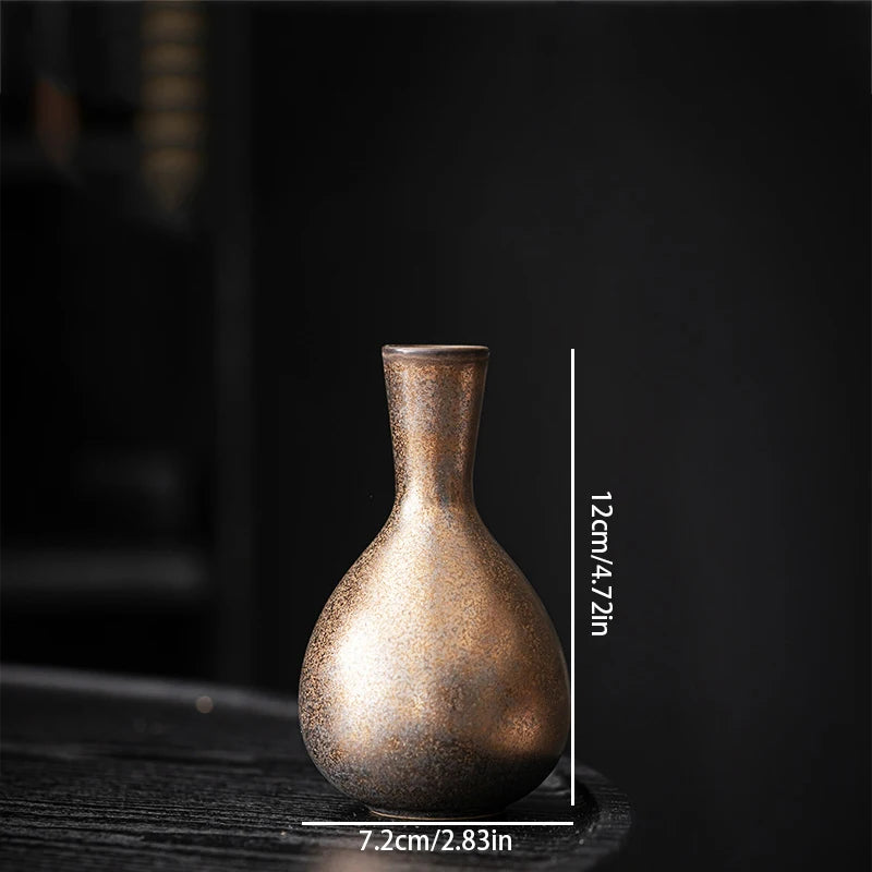 Retro ceramic flower vase indoor living room dining office décor