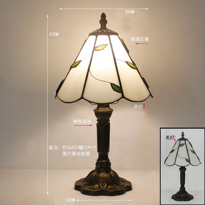 Tiffany Stained Glass Table Lamp