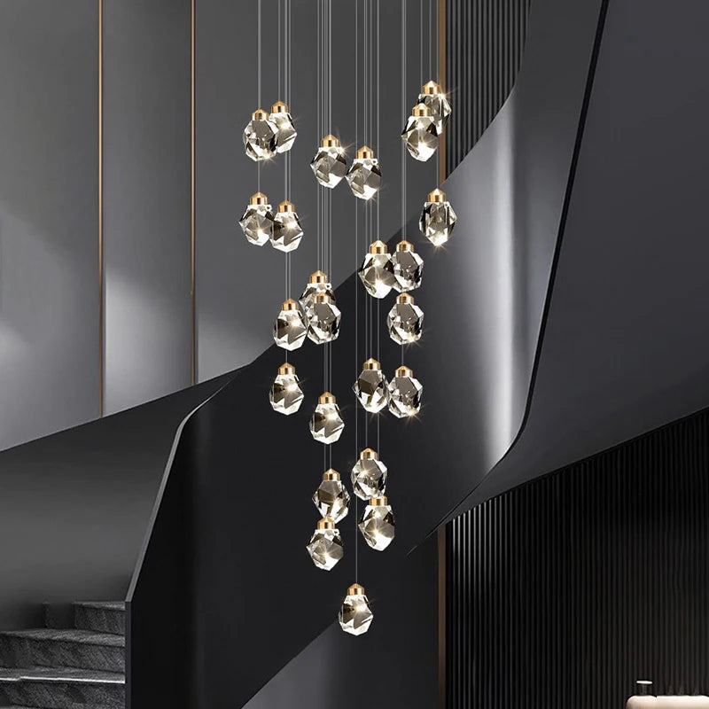 Ten head chandelier, 19.7 in across, with a 70.9 in cord drop