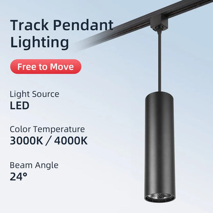 LED Track Pendant Light
