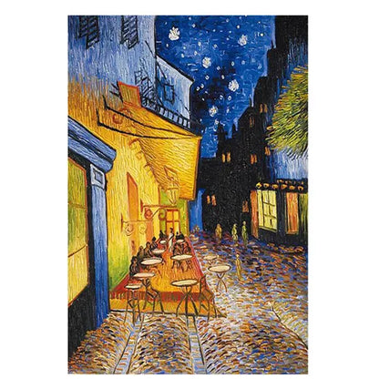 Van Gogh Cafe Terrace Framed Canvas Wall Art