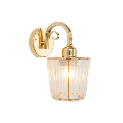 Nordic Modern Brass Wall Sconce