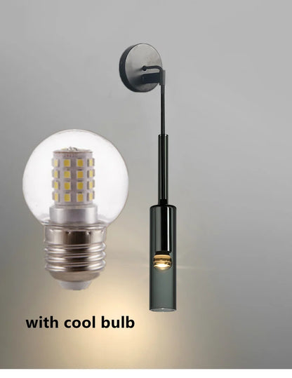 Modern LED Glass Wall Sconce