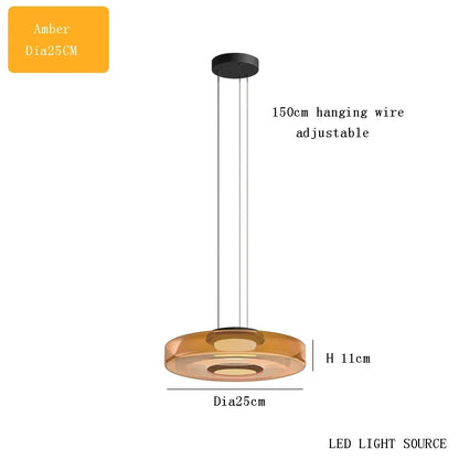 Art Glass Pendant Light