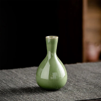 Retro Ceramic Flower Vase Indoor Home Décor | Aurelia