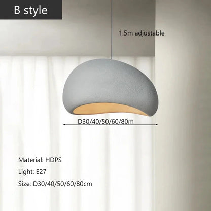 Wabi Sabi Cloud Pendant Light