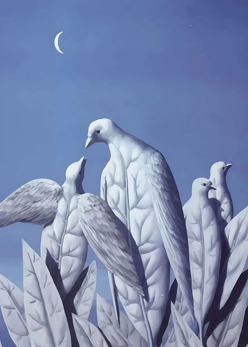 Surrealist Rene Magritte Classic Art Canvas Wall Art