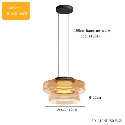 Art Glass Pendant Light