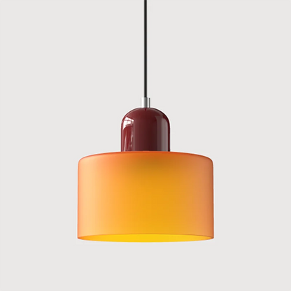 Colorful Glass Globe Pendant Light