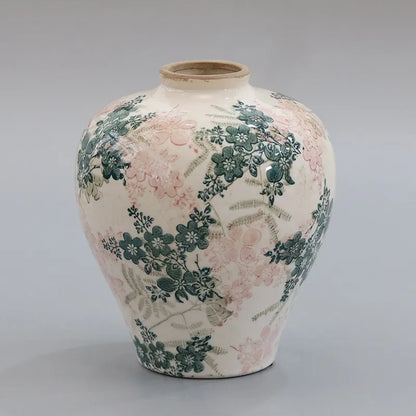 Blue white porcelain Chinese retro ceramic vase home décor