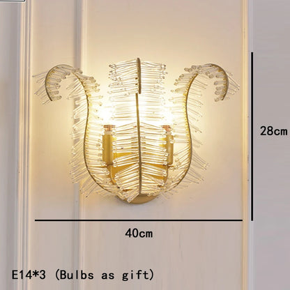 Crystal chandelier, 31.5 in across, for a living room ceiling