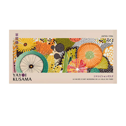 Yayoi Kusama Inspired Dots Canvas Wall Art