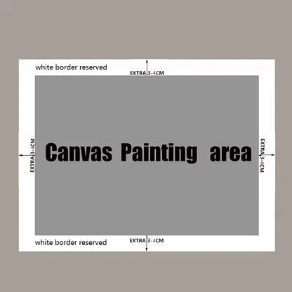 Modern Abstract Geometric Large Canvas Wall Art Print