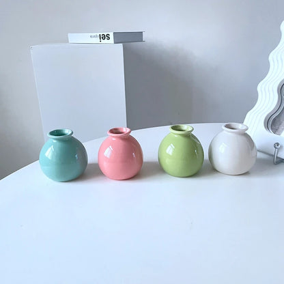 Nordic Ceramic Mini Vase Set