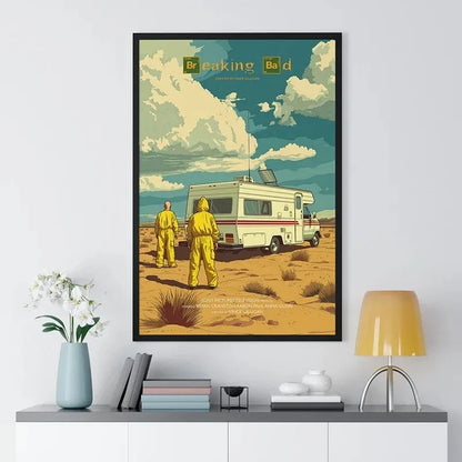 Breaking Bad Retro Midcentury Canvas Wall Art Poster