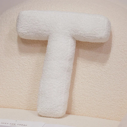 Alphabet Letter Plush Pillow