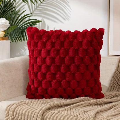 Taffeta Textured Throw Pillow Cover